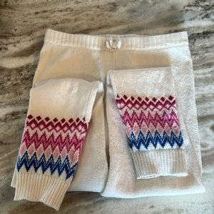 Janie and Jack sweater pants size 8